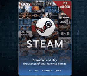 Gambar Steam IDR 60.000 — 1