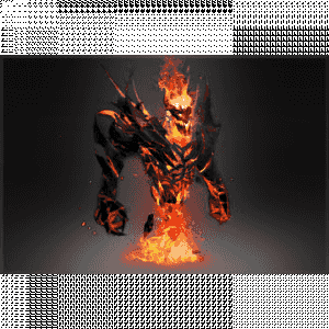 Gambar Dota 2 Inscribed Demon Eater (Arcana Shadow Fiend) — 1