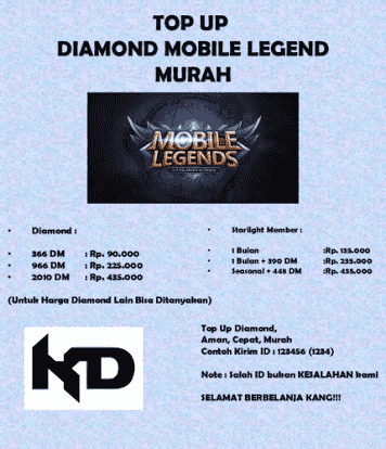 Gambar Mobile Legends 366 Diamonds — 1