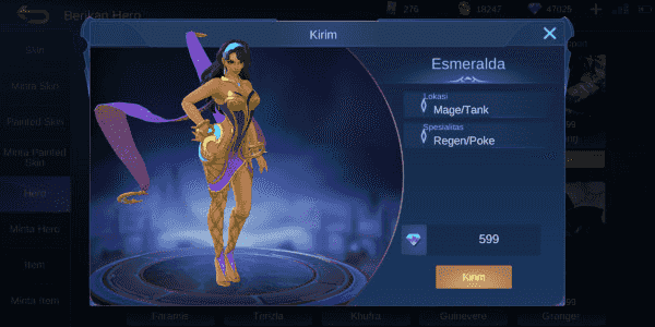 Gambar Mobile Legends Esmeralda (Mage/Tank) — 1
