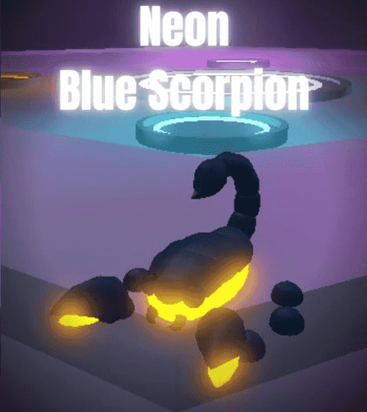 Gambar Roblox Neon Blue Scorpion — 1