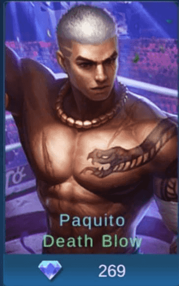Gambar Mobile Legends Death Blow (Basic Skin Paquito) — 1