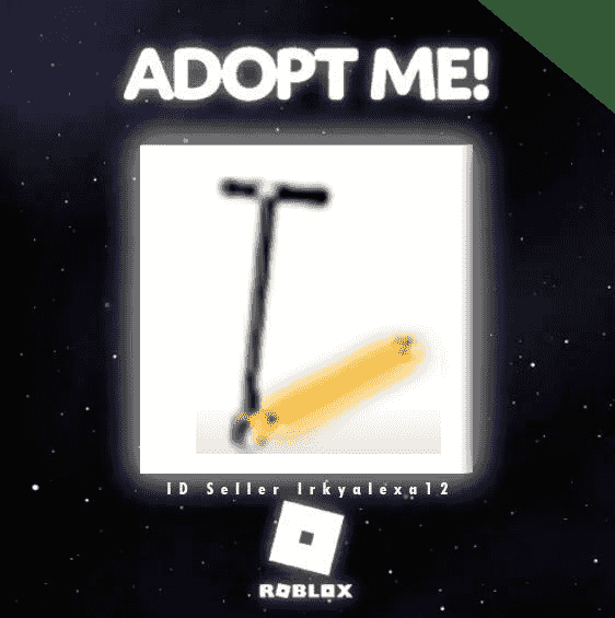 Beli Item Adopt Me Neon Orange Scooter Roblox Terlengkap dan Termurah