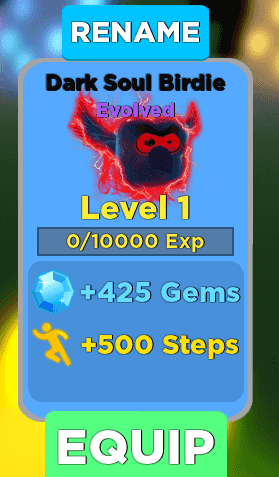 Buy Item Dark Soul Birdie Pet Legend Of Speed 窶銀€畿volved And 