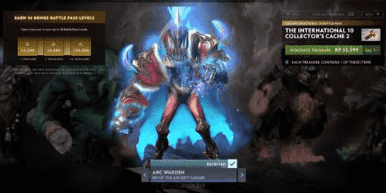 Beli Item Gift Ire of the Ancient Gaoler (Bundle Arc Warden Collector's ...