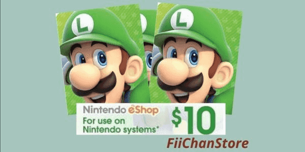 Gambar Nintendo USD $10 — 1