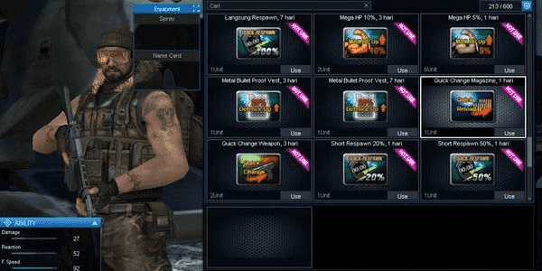 Gambar Point Blank Beyond Limits Major Fulltitle Black Skull Beret 7hari Data Polos — 10