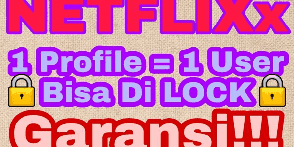 Gambar Netflix Sharing 1 Bulan 1 Profil HD (Region ID) — 1