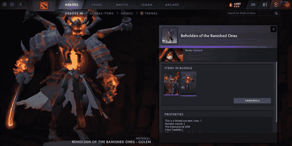 Beli Item Gift Beholden of the Banished Ones (Bundle Warlock Collector ...