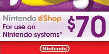 Gambar Nintendo USD $70 — 1