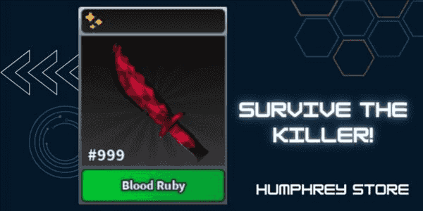 Gambar Survive The Killer Roblox STK ! Survive The Killer - Blood Ruby — 1