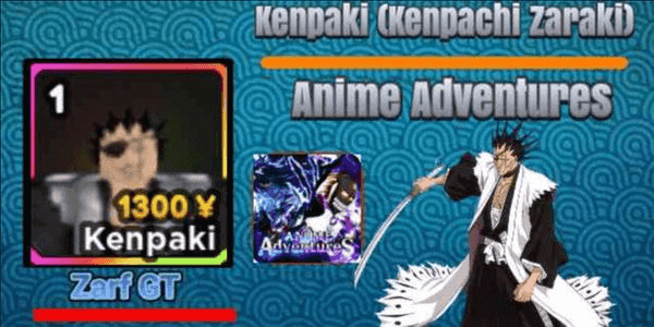 Beli Akun Akun Starter Anime Adventures Kenpaki (Kenpachi Zaraki