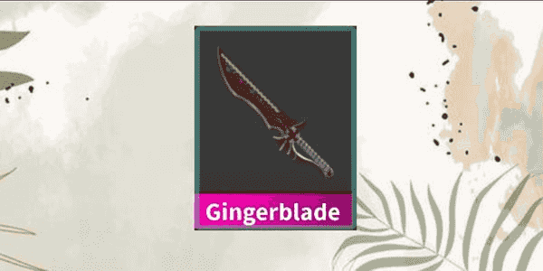 Buy Item Murder Mystery 2 Ginger Blade | NO BONUS KNIFE MM2 Roblox ...