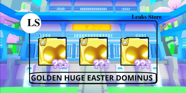 Beli Pet Exclusive Golden Huge Easter Dominus Pet Simulator X Roblox