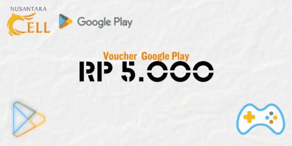 Gambar Voucher Google Play IDR 5.000 — 1