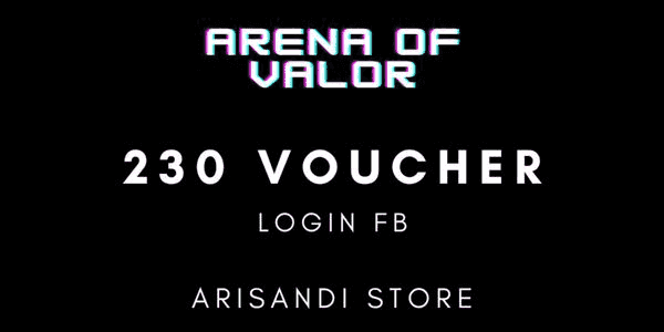 Gambar Arena of Valor 230 Voucher (login FB) — 1