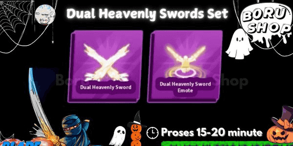 Buy Limited Swords Limited Dual Heavenly Sword Set (Weapon+Emote