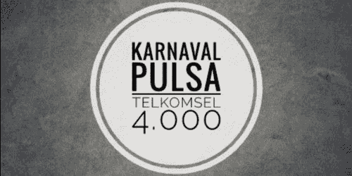 Gambar Telkomsel Pulsa 4000 — 1