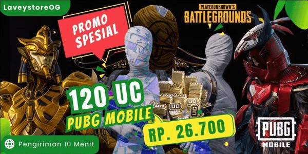 Gambar PUBG Mobile Indonesia 120 UC — 1