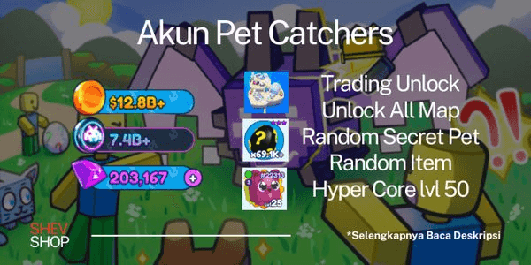Buy Account Pet Catchers Account | 200K Gems RBL 2731147 