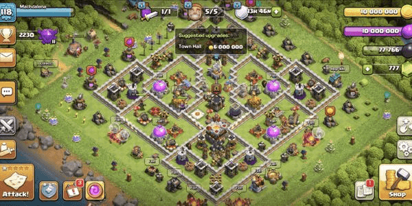 Gambar Clash of Clans MAX Town Hall 11 — 1