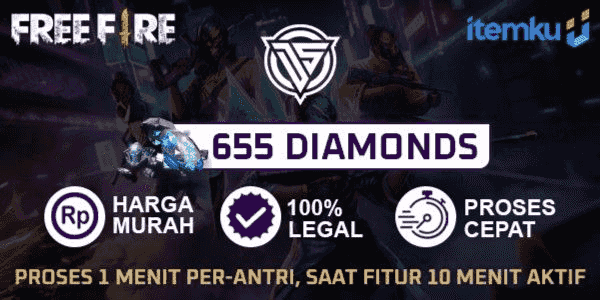 Gambar Garena Free Fire 655 Diamonds — 1