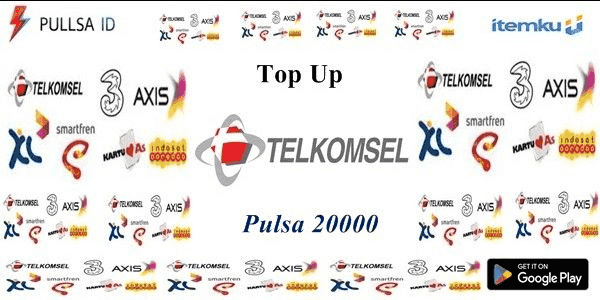 Gambar Telkomsel Pulsa 20000 — 1