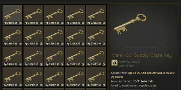 Tf2 Mann Co Team Fortress Shop Mann Supply Crate Key (team