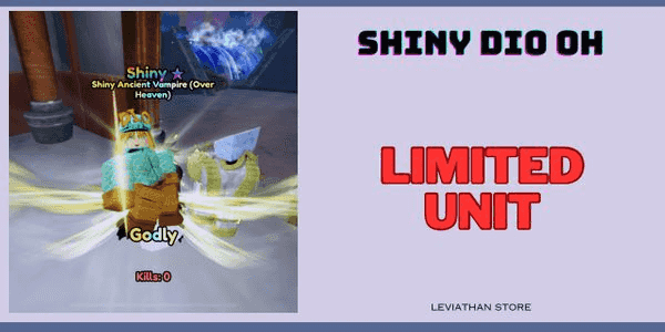 Buy Unit SHINY DIO (OVER HEAVEN) ANIME LAST STAND Anime Last