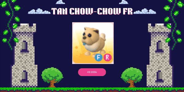 Buy Pet Tan Chow-Chow Adopt Me Trading Hub 3350352 itemku