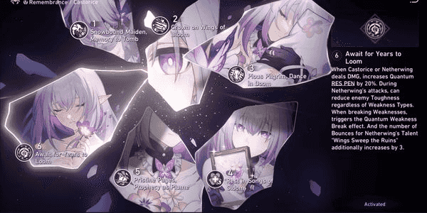 Compte Genshin Impact / Honkai Star Rail - Asia - Multi 5* Castorice Et Arme - Neuf