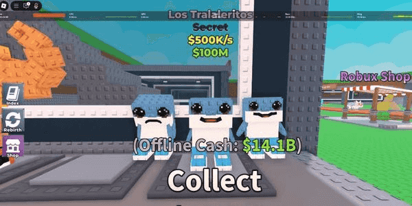 Roblox Toys Los Tralaleritos - Game Item Steal A Brainrot
