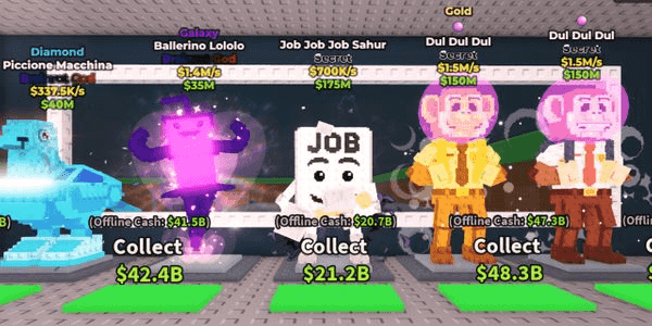 Steal a Brainrot SAB Secret - Job Job Job Sahur + Rainbow 7M/s