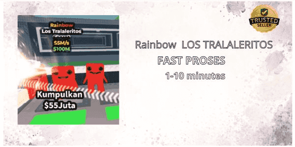 Buy Item Triplito Tralaleritos Rainbow (Secret) - Steal a Brainrot Steal A Brainrot 3980148