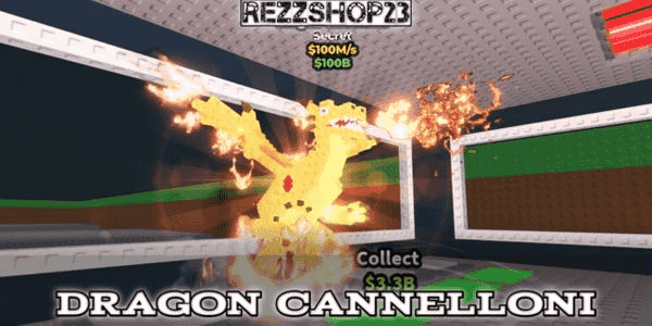 Steal A Brainrot - Dragon Caneloni 1B/S - Objet Roblox - Neuf