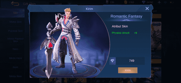 Gambar Mobile Legends Romantic Fantasy (Special Skin Alucard) — 1