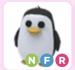 Gambar Roblox Penguin NFR ( Neon Fly Ride ) - Adopt Me Pet  — 1