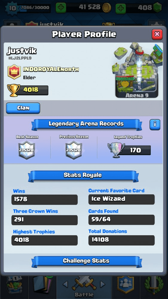 avatar Penjual Clash Royale