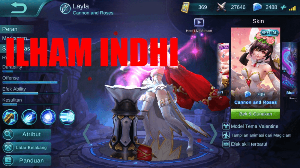 avatar Jual Skin