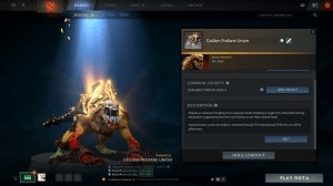Golden Profane Union (Immortal TI7 Lifestealer)