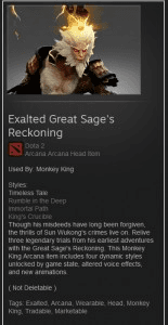 Great Sage's Reckoning (Arcana Monkey King)