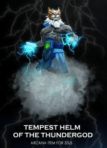 Gambar Product Exalted Tempest Helm of the Thundergod (Arcana Zeus)