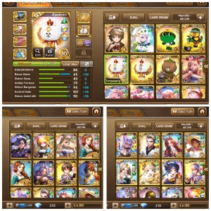 Odin, aw garuda cony, la vie en rose dkk