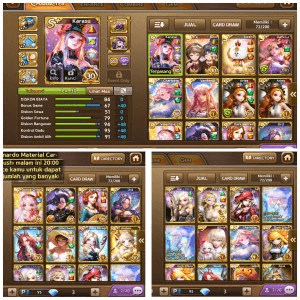 Karasu, aw garuda cony, dark la vie rose dkk