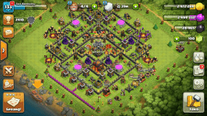 Townhall 10 - Wall Nyala - Attack Log Kosong