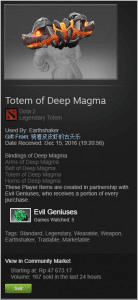 Gambar Product Totem of Deep Magma (Earthshaker)