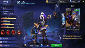 Gambar Product Hidden Orchid Butterfly (Elite Skin Ruby)