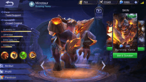 Bursting Yama (Elite Skin Minotaur)