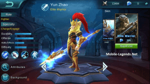 Gambar Product Elite Warrior (Elite Skin Zilong)