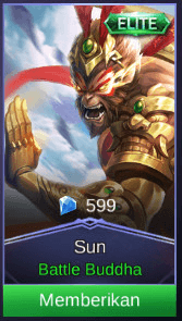 Gambar Product Battle Buddha (Elite Skin Sun)